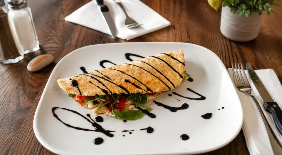 Piadina servie chez Via Italia Aix